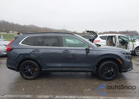 2024 Honda Cr-V Hybrid Sport z USA, uszkodzony, nr VIN 7FARS6H50RE007778